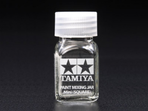 Paint Mixing Jar Mini Square Tamiya 81043