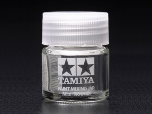 Paint Mixing Jar Mini Round Tamiya 81044