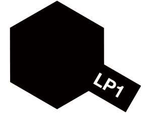 LP-1 Black - Lacquer Paint - 10ml Tamiya 82101