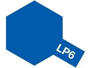 LP-6 Pure blue - Lacquer Paint - 10ml Tamiya 82106