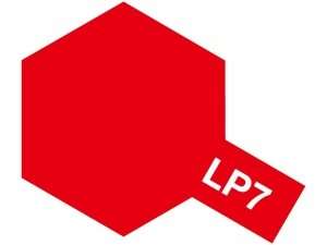 LP-7 Pure red - Lacquer Paint - 10ml Tamiya 82107