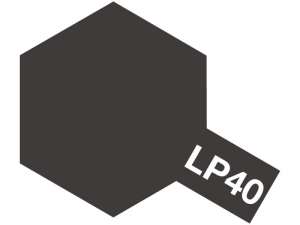 LP-40 Metallic black - Lacquer Paint - 10ml Tamiya 82140