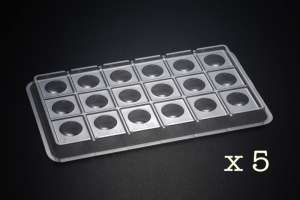 18 Well Palette for Brush Painting 5pcs. Tamiya 87195