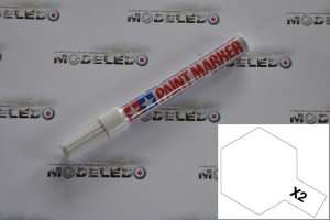 Paint Marker Contains Enamel X-2 White Tamiya 89002