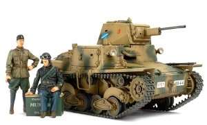 Italian Light Tank L6/40 in scale 1-35 Limited edition