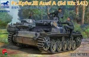 Bronco CB35134 Tank Pz.Kpfw. III ausf.A in scale 1-35