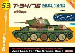 Tank model T34-76 mod.1940 - Dragon 9153