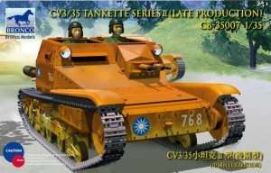 Bronco CB35007 Tankette series II CV3-35 in scale 1-35