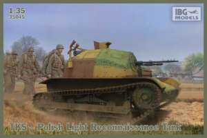 Polish Light Reconnaissance Tank model IBG in 1-35