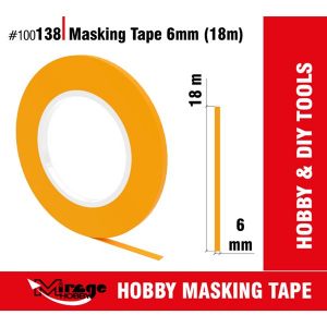 Masking Tape 6 mm (18m) Mirage 100138