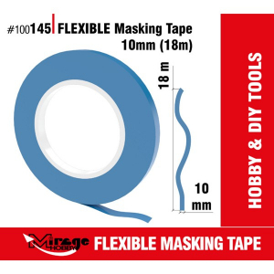 Masking Tape Flexible 10 mm (18m) Mirage 100145