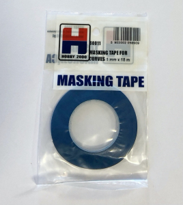 Masking Tape for Curves 1mm x 18m Hobby 2000 nr 80011
