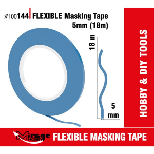 Masking Tape Flexible 5 mm (18m) Mirage 100144
