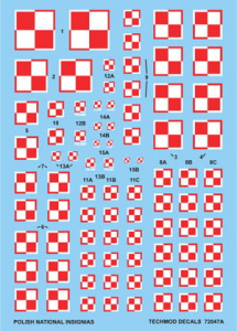 Techmod 72047 Polish National Insignias 1/72