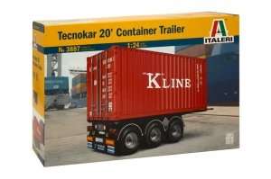 Container Trailer in scale 1-24 Ita3887