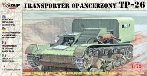 TP-26 Armoured Personnel Carrier in scale 1-72 - Mirage Hobby 72608