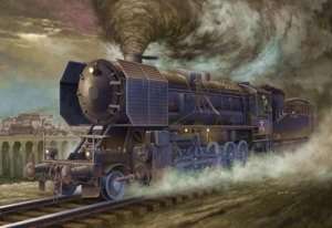 Kriegslokomotive Br52 in scale 1-35 