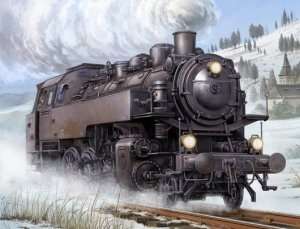 Dampflokomotive BR86 in scale 1-35