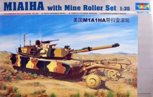 Trumpeter 00336 M1A1HA Abrams with Mine Roller 1/35
