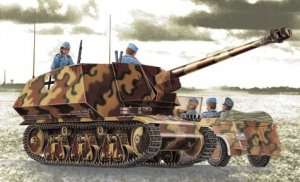 German Panzerjager 39(H) 7,5cm Pak40/1 Marder I in scale 1-35