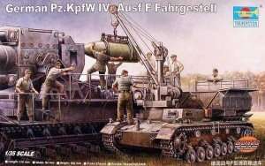 German Pz.Kpfw. IV Aust F Fahrgestell in scale 1-35