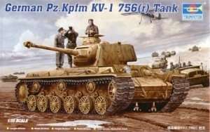 German heavy tank Pzkpfw. KW-1 Trumpeter 00366