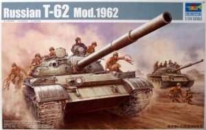 Soviet tank T-62 model 1962 Trumpeter 00376