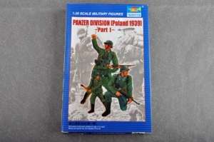 Panzer Divizion Poland 1939 model Trumpeter in 1-35