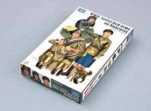 WWII Soviet Red Army (marching) in scale 1-35 