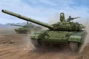 Russian T-72B1 MBT w/kontakt-1 - in scale 1-16