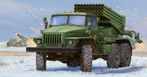 Trumpeter 01013 Russian BM-21 Grad Multiple Rocket Launcher Early 1/35