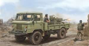 Russian GAZ-66 Light Truck in scale 1-35 Trumpeter 01017