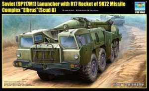 Soviet Launcher with R17 Rocket of 9K72 Missile Complex Elbrus in scale 1:35 