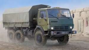 Russian KAMAZ-4310 Truck in scale 1-35