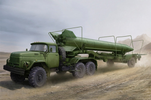 ZiL-131V tow 2T3M1 Trailer with 8K14 missile Trumpeter 01081 in 1-35