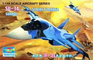 Trumpeter 01329 Sukhoi Su-34 Strike Flanker 1/144 