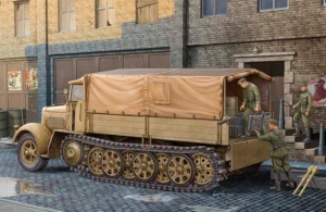 Trumpeter 01507 German Sd.Kfz.7 KM m 11 Mittlere Zugkraftwagen 8t (Late Version)