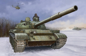 Russian T-62 Mod. 1960 model Trumpeter 01546 in 1-35