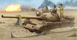 Iraqi tank T-62 Trumpeter 01548