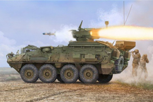 Trumpeter 01558 LAV III TUA (Tow-Under-Armour) 