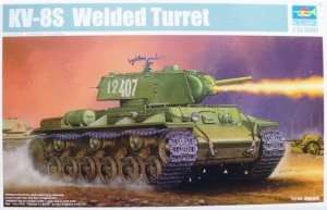 Model Soviet heavy tank KW-8S Trumpeter 01568