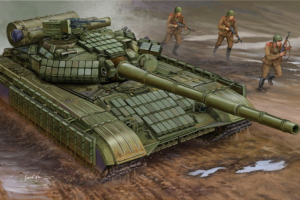T-64AV Mod. 1984 model Trumpeter 01580 in 1-35