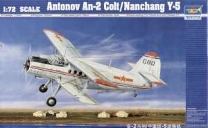 Antonow An-2 Colt - Nanchang Y-5 in scale 1-72