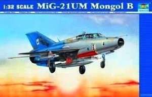 Trumpeter 02219 MiG-21UM Mongol B