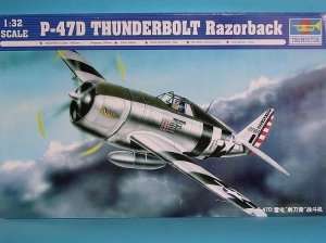 Model P-47D Thunderbolt Razorback in scale 1:32