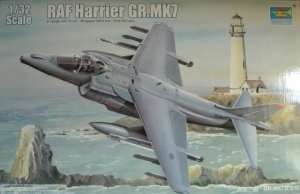 Model RAF Harrier Gr. MK.7 in scale 1:32
