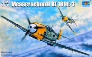 Model German fighter Messerschmitt Bf109E-3 1:32