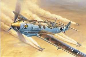 German WWII fighter Messerschmitt Bf 109E-4/Trop