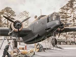 Model bomber Wellington MK.Ic in scale 1:48