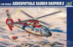 Model Aerospatiale SA365N Dauphin 2 in scale 1:48